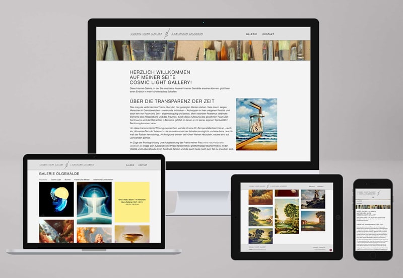 wildwux. Arbeitsprobe website-Erstellung WordPress