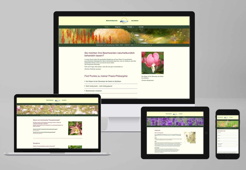 wildwux. Arbeitsprobe website-Erstellung WordPress